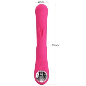 High Tech-Lamar Rabbit Vibrator și Stimulator G-spot-Roz 17 High Tech-Lamar Rabbit Vibrator și Stimulator G-spot-Roz - imagine 8