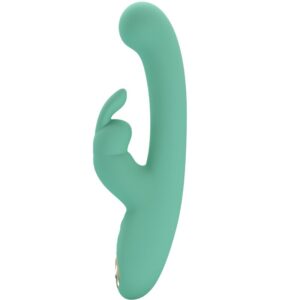 High Tech-Lamar Rabbit Vibrator Verde G-spot-Silicon, 10 Trepte 18 High Tech-Lamar Rabbit Vibrator Verde G-spot-Silicon, 10 Trepte - imagine 9