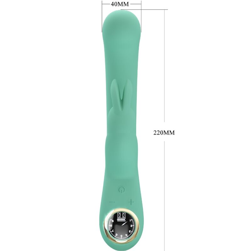 High Tech-Lamar Rabbit Vibrator Verde G-spot-Silicon, 10 Trepte 7 img 160019 5eb77c873f594370de986394cb334c6e 1
