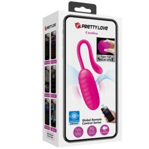 App Series-Catalina Pink Ou Vibrator Reîncărcabil, Roz-Silicon - imagine 10
