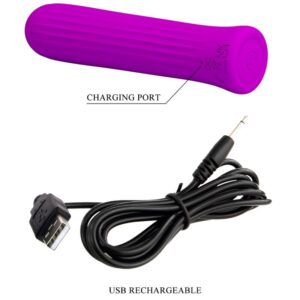 Fun Toys-Blanche Pink Stimulator Vibrator-Silicon, 12 Trepte 10 Fun Toys-Blanche Pink Stimulator Vibrator-Silicon, 12 Trepte - imagine 3
