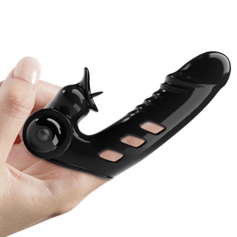 Fun Toys-Corbin Husa Vibrator pentru Degete Negru-TPR, 10 Trepte 6 img 160102 da505fd13313a35b98362309fc01e09c 1