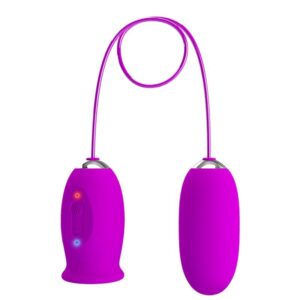 Fun Toys-Daisy Dual Egg Vibrator Reîncărcabil, Violet-Silicon 12 Fun Toys-Daisy Dual Egg Vibrator Reîncărcabil, Violet-Silicon - imagine 3
