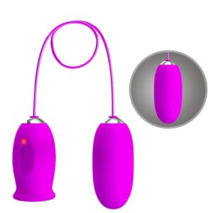 Fun Toys-Daisy Dual Egg Vibrator Reîncărcabil, Violet-Silicon 15 Fun Toys-Daisy Dual Egg Vibrator Reîncărcabil, Violet-Silicon - imagine 6