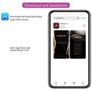 App Series-Doreen Roz Ou Vibrator Reîncărcabil-Silicon, 12 Trepte - imagine 7