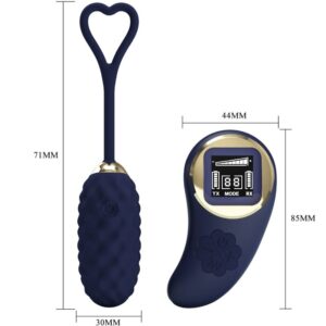 Remote Control-Vivian Blue Ou Vibrator cu Telecomandă Wireless - imagine 6