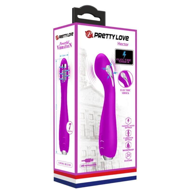 High Tech-Hector Vibrator Reîncărcabil Electroșoc, Rezistent 2 img 160255 28f4fcd8976b36a1a95cbacc35e94937 1