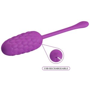 Fun Toys-Ou Vibrant Reîncărcabil Violet Textură Marină-Silicon 13 Fun Toys-Ou Vibrant Reîncărcabil Violet Textură Marină-Silicon - imagine 4
