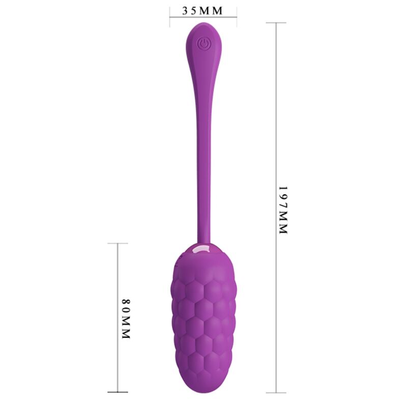 Fun Toys-Ou Vibrant Reîncărcabil Violet Textură Marină-Silicon 5 img 160278 eb622b1872fc09f4c6aacedad7e09a58 1