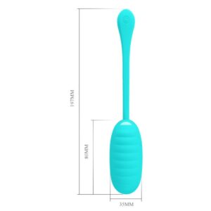 Fun Toys-Kirk Ou Vibrator Reîncărcabil Verde Deschis-Silicon, 12 18 Fun Toys-Kirk Ou Vibrator Reîncărcabil Verde Deschis-Silicon, 12 - imagine 8