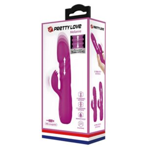 High Tech-Melanie Purple Rabbit Vibrator Reîncărcabil-Silicon 16 High Tech-Melanie Purple Rabbit Vibrator Reîncărcabil-Silicon - imagine 8