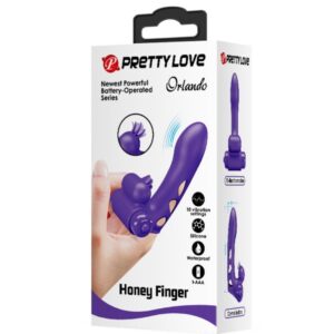 Fun Toys-Orlando Husă Vibrator pentru Deget Violet-Silicon, 10 12 Fun Toys-Orlando Husă Vibrator pentru Deget Violet-Silicon, 10 - imagine 3