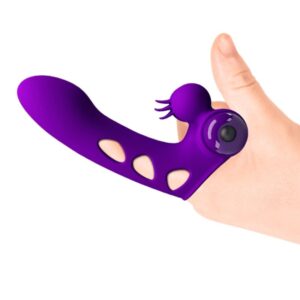 Fun Toys-Orlando Husă Vibrator pentru Deget Violet-Silicon, 10 13 Fun Toys-Orlando Husă Vibrator pentru Deget Violet-Silicon, 10 - imagine 4