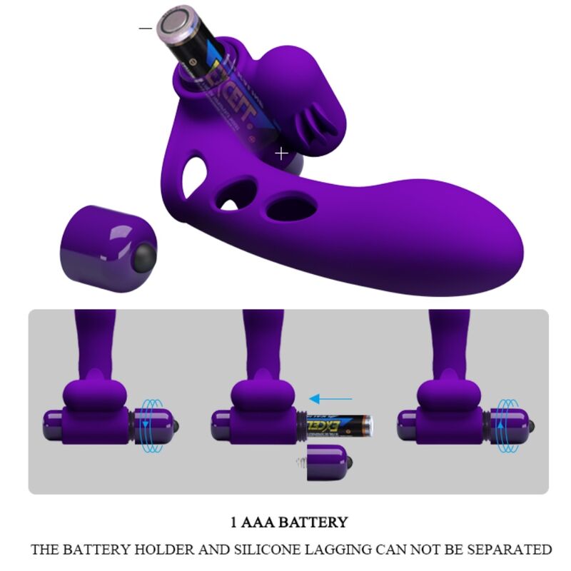 Fun Toys-Orlando Husă Vibrator pentru Deget Violet-Silicon, 10 5 img 160339 fb4490125a4732f4877f3dfb9e827ff1 1