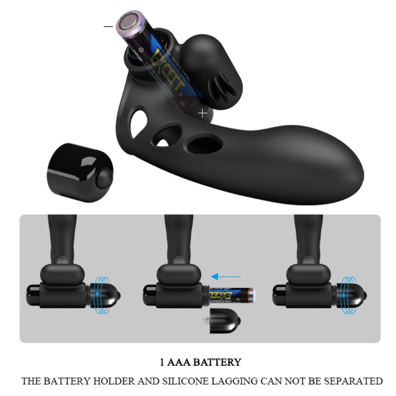 Fun Toys-Orlando Negru Husă Vibrator pentru Deget-Silicon, 10 5 img 160346 db4855eae048a90718f2903678dab2cf 1