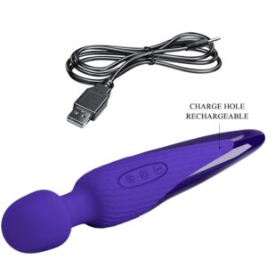 High Tech-Antony Youth Wand Vibrator Violet Efect 14 High Tech-Antony Youth Wand Vibrator Violet Efect — PRETTY LOVE · Vibratoare (imaginea 7)
