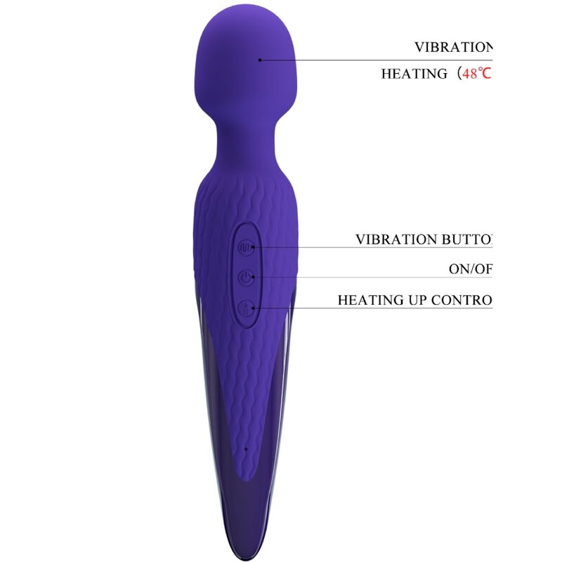 High Tech-Antony Youth Wand Vibrator Violet Efect 4 High Tech-Antony Youth Wand Vibrator Violet Efect — PRETTY LOVE · Vibratoare (imaginea 4)