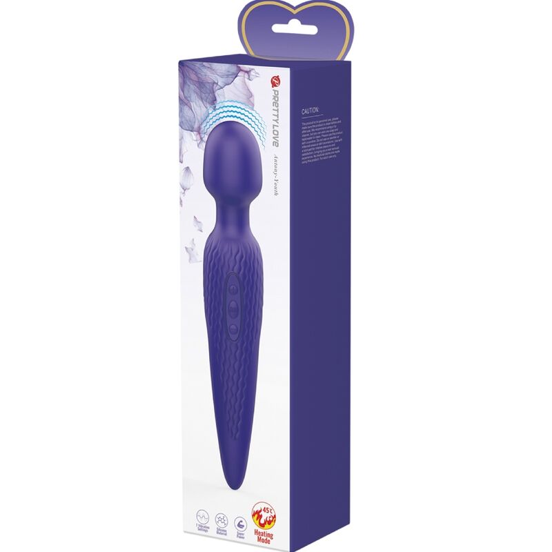 High Tech-Antony Youth Wand Vibrator Violet Efect 5 High Tech-Antony Youth Wand Vibrator Violet Efect — PRETTY LOVE · Vibratoare (imaginea 5)