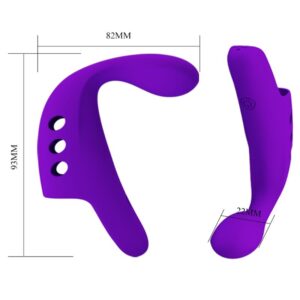 Fun Toys-Gorgon Purple Vibrator Reîncărcabil 13 Fun Toys-Gorgon Purple Vibrator Reîncărcabil - imagine 3