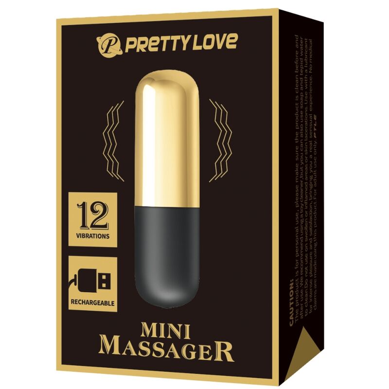 Fun Toys-Mini Bullet Vibrator Reîncărcabil Auriu-Silicon, 12 7 img 160763 2b45816a915e31679f16f76411dc476d 1