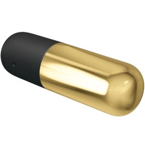 Fun Toys-Mini Bullet Vibrator Reîncărcabil Auriu-Silicon, 12 10 Fun Toys-Mini Bullet Vibrator Reîncărcabil Auriu-Silicon, 12 - imagine 3