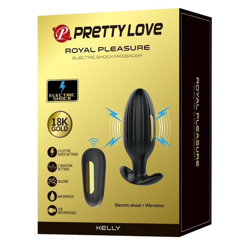 Remote Control-Kelly Plug Anal Vibrator Reîncărcabil 2 Remote Control-Kelly Plug Anal Vibrator Reîncărcabil — PRETTY LOVE · Jucarii Anale (imaginea 2)
