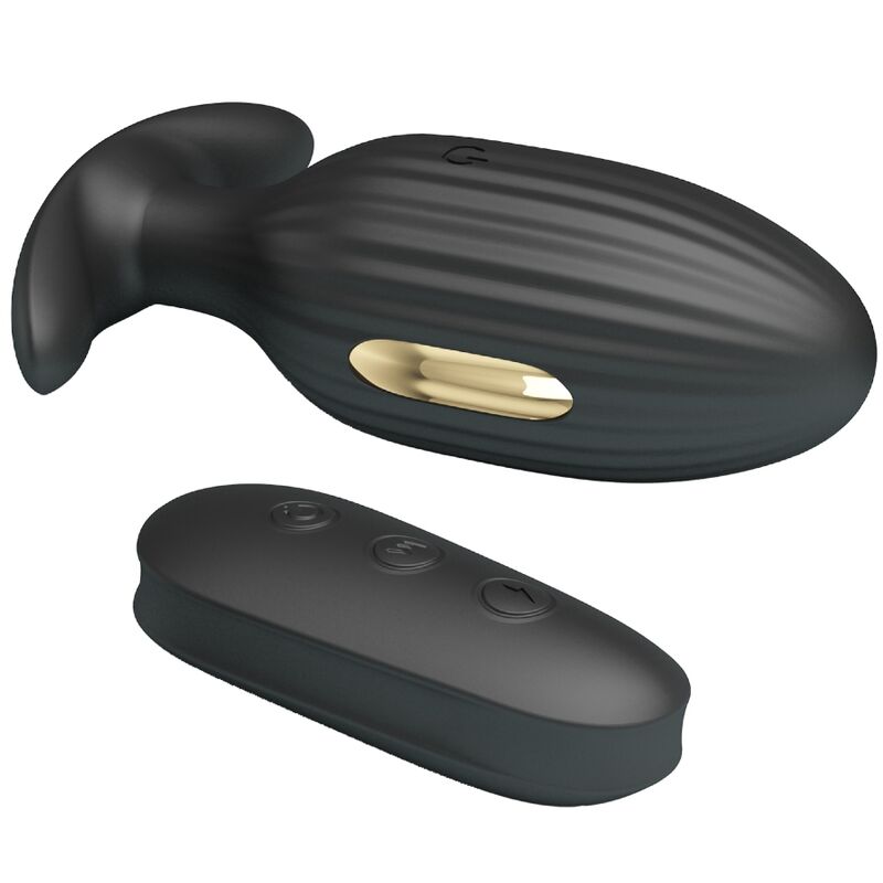 Remote Control-Kelly Plug Anal Vibrator Reîncărcabil — PRETTY LOVE · Jucarii Anale (imaginea 4)
