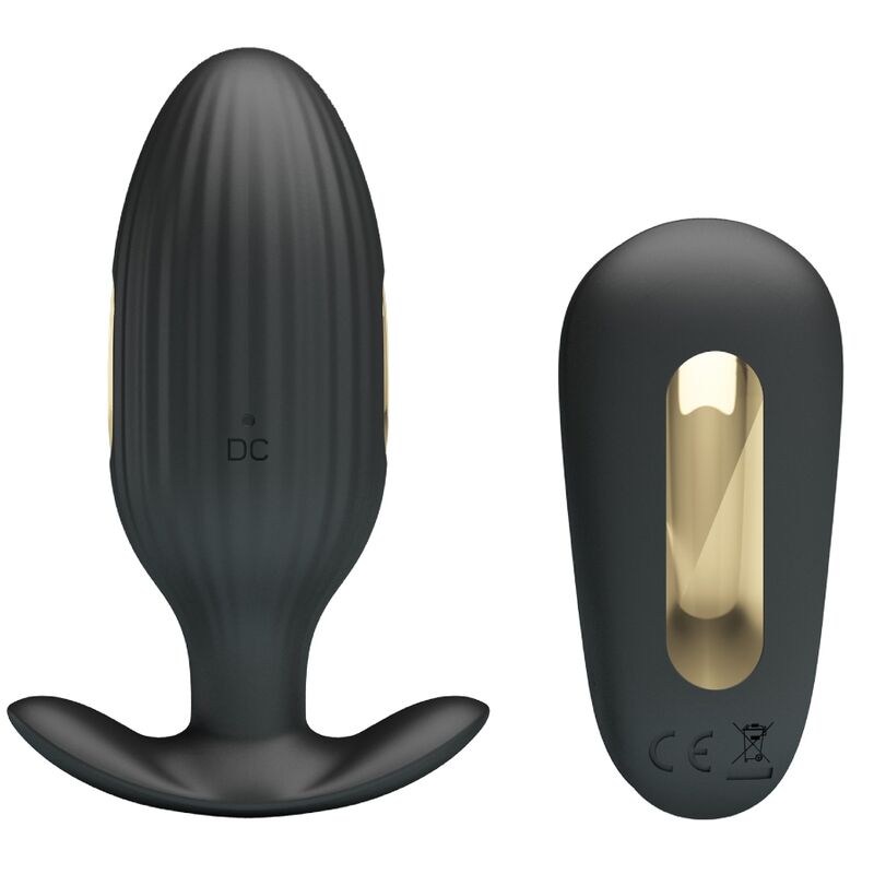 Remote Control-Kelly Plug Anal Vibrator Reîncărcabil