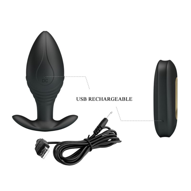 Remote Control-Regina Plug Anal Vibrator Reîncărcabil 4 img 160872 632cf877507adf6090342232ea33be3d 1