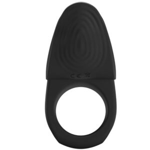 For Him-Susanna Inel Vibrator pentru Penis, Negru-Silicon, 10 - imagine 4