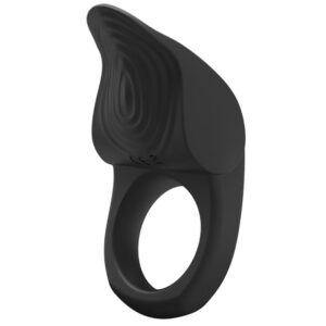 For Him-Susanna Inel Vibrator pentru Penis, Negru-Silicon, 10 - imagine 3
