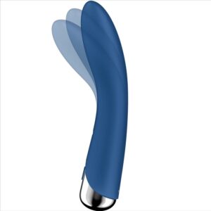 Satisfyer-Spinning Vibe 1 Red, Albastru/Bej/Roșu-12 Trepte - imagine 3