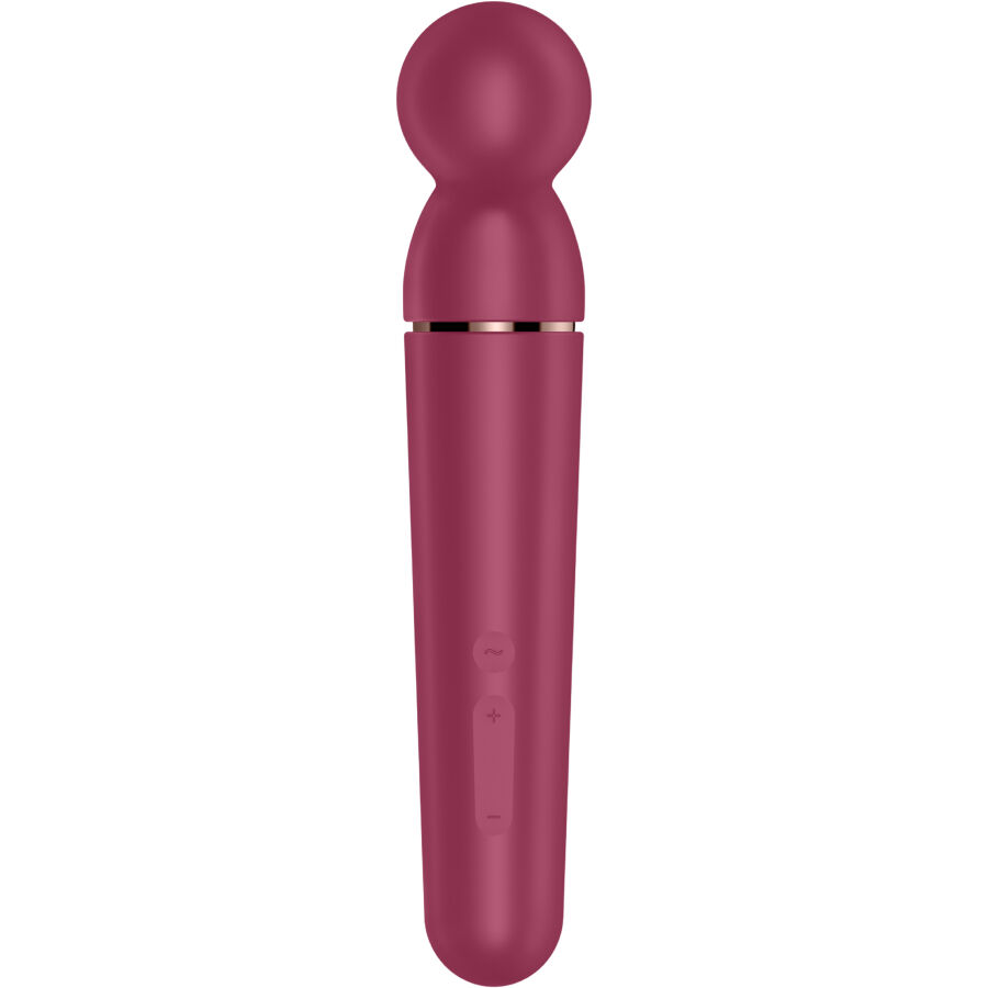SATISFYER - PLANET WAND-ER VIBRATOR MASSAGER BERRY Satisfyer-Planet Wand-er Vibrator Masajer Berry · Vibratoare