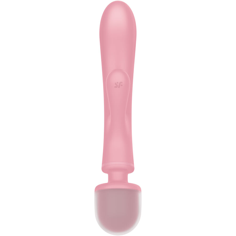 SATISFYER - Triple Lover Vibrator Iepuraș Masajer, Gri/Roz 2 img 161029 50609543411b13819c8dc0edb6559403 1