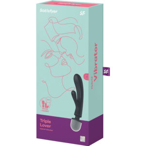 Satisfyer-Triple Lover Vibrator Iepuraș Masajer, Gri/Roz-Silicon 14 Satisfyer-Triple Lover Vibrator Iepuraș Masajer, Gri/Roz-Silicon · Vibratoare (imaginea 7)