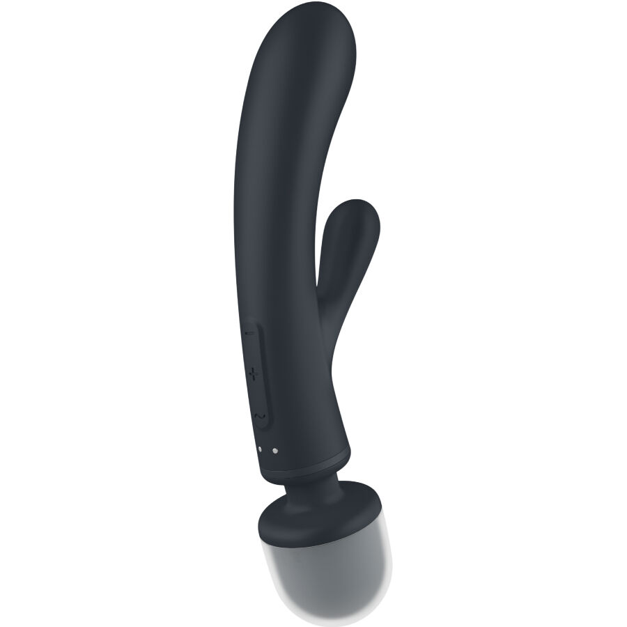 Satisfyer-Triple Lover Vibrator Iepuraș Masajer, Gri/Roz-Silicon 2 Satisfyer-Triple Lover Vibrator Iepuraș Masajer, Gri/Roz-Silicon · Vibratoare (imaginea 2)