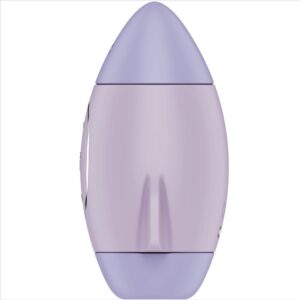 Satisfyer-Mission Control Blue Mic Vibrator Dublu Impuls - imagine 5