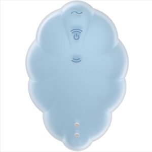Satisfyer-Cloud Dancer Vibrator Air, Albastru/Verde-Silicon, 12 8 Satisfyer-Cloud Dancer Vibrator Air, Albastru/Verde-Silicon, 12 - imagine 3