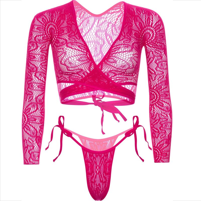 Leg Avenue Sets-Top Crop Dantelă cu Tanga 6 img 162049 316ba929a63024c997d7f8d4f9ec810d 1
