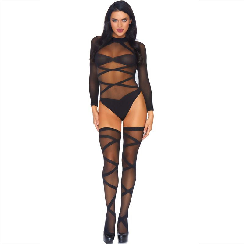 Leg Avenue-Set 2 Piese Body si Ciorapi Peste Coapsa 2 img 162080 c6b2a5d275408334e0570b8c2c2be1d2 1