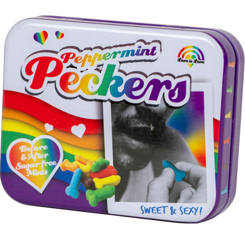 Spencer & Fletwood-Bomboane Mentă Rainbow Peckers fără Zahăr 1 Spencer & Fletwood-Bomboane Mentă Rainbow Peckers fără Zahăr — SPENCER & FLETWOOD · Dulciuri & Cadouri