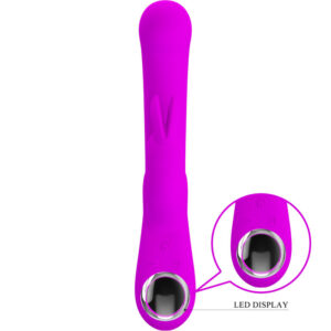 High Tech-Lamar Rabbit Vibrator pentru G-spot, Violet-Silicon 19 High Tech-Lamar Rabbit Vibrator pentru G-spot, Violet-Silicon - imagine 9
