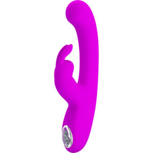 High Tech-Lamar Rabbit Vibrator pentru G-spot, Violet-Silicon 15 High Tech-Lamar Rabbit Vibrator pentru G-spot, Violet-Silicon - imagine 5