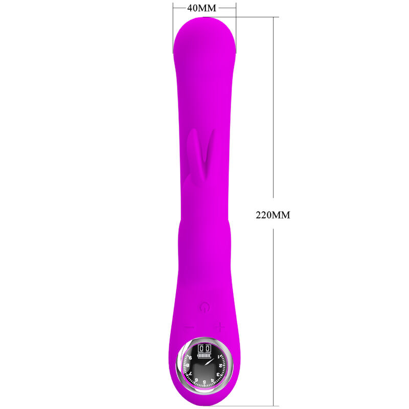 High Tech-Lamar Rabbit Vibrator pentru G-spot, Violet-Silicon 6 img 162255 8105c5311bb35ddc071fd089a7fb3151 1