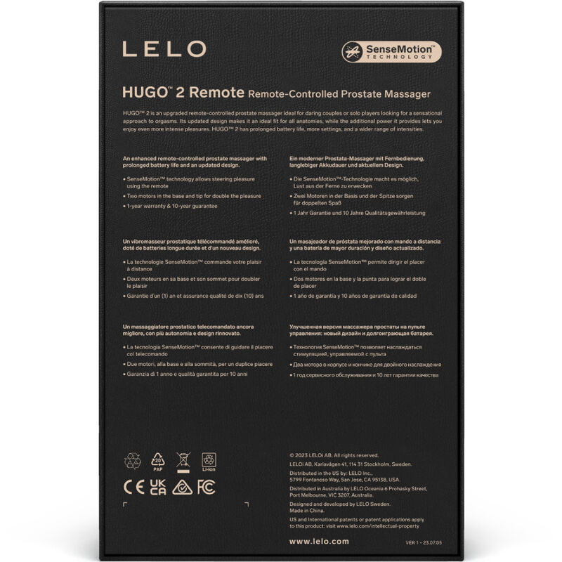 Lelo-Hugo 2 Masajator de Prostată cu 3 img 162473 3384cd9d5da63cc2251cc58dc2599bff 1