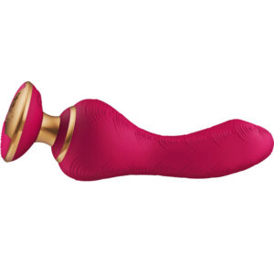 Shunga - Sanya Masajator Intim, Fucsia/Negru/Roz+ - imagine 3