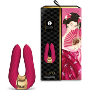 Shunga - Aiko Masajator Intim, Fucsia/Negru/Roz - imagine 5