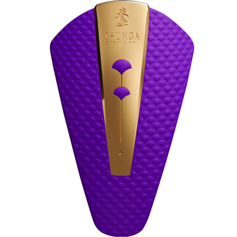 SHUNGA - OBI MASAJEADOR INTIMO ROSA Shunga-Obi Masajator Intim, Fucsia/Negru/Roz+-Silicon, 10 Trepte · Vibratoare