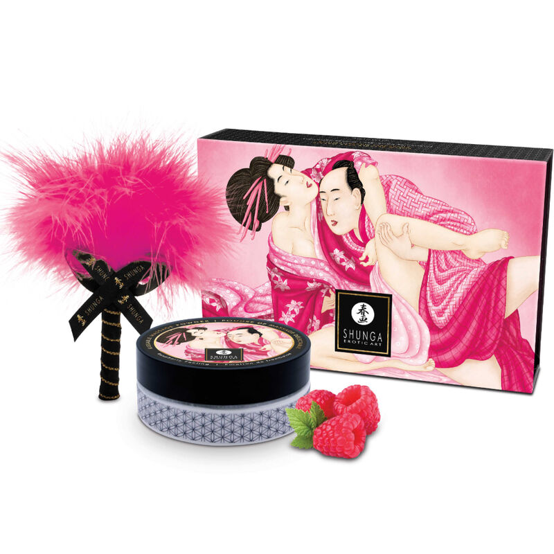 Shunga - Kit Pudră Comestibilă pentru Masaj Zmeură 1 img 163090 38e0a1a97aa5ef757efdcfa54475c40f 1