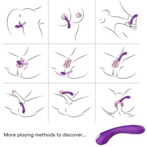 Armony Vibrators-Legend Vibrator din Silicon Mov-10 Trepte - imagine 5